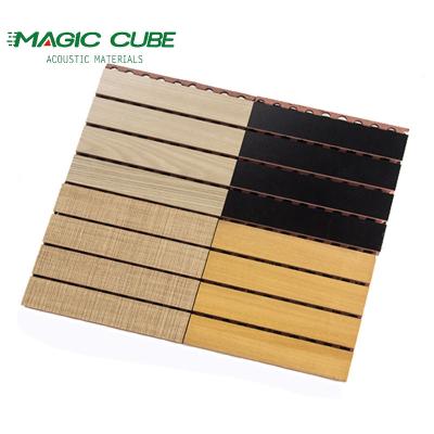 China New Arrivals Noise Reduction Customize grooved wood panels for interior walls european st for sale