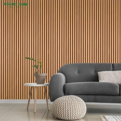 China Wall Decorative Acoustic Acupanel Wood Veneer Mdf Perforated Acoustic Panel for sale