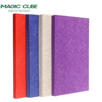 China Customizable Polyester Fiber Acoustic Panel for Interior Acoustic Design and Soundproofing for sale