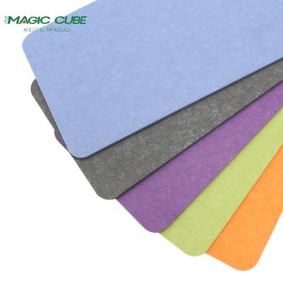 China 100% Polyester Fiber Material Acoustic Panel  PET Divider for Office for sale