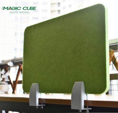 China Create Private Space with Good Sound Absorption PET Desk Divider for sale