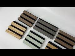 Wall MDF Acoustic Slat Wood Wall Panel For Theater Wooden Wall Panel