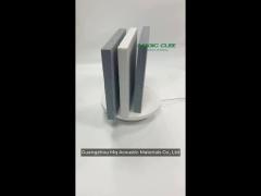 1220*2420mm high density sound absorbing wall panels for office noise control