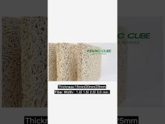 office building eco friendly wood wool cement panels noise deduction