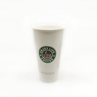 China 22oz Disposable Paper Coffee Cups Custom Printed Paper Coffee Cups Wholesale Paper Coffee Cups for sale