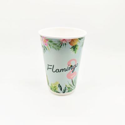 China Disposable Paper Cups Double Disposable Coffee Wallpaper Cup Price China Customized Paper Cup for sale