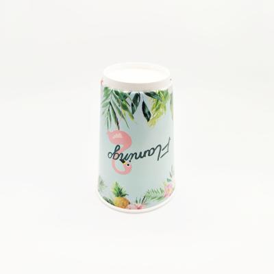 China 12oz 14oz 16oz Paper Cup Disposable Lid Wallpaper Custom Printing Double Paper Cup For Coffee for sale