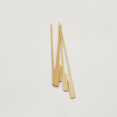 China Cheapest Disposable Heat Resistance High And Healthy BBQ Bamboo Skewer Accept BBQ Bamboo Skewer With Design for sale