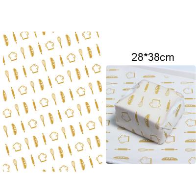 China Greaseproof Hamburger Wrapping Paper Hamburger Sandwich Toast Wrapping Paper for sale