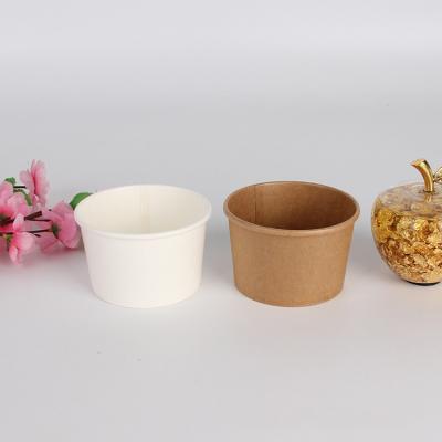 China Wholesale Disposable Thicken Disposable Paper Soup Bowl With Lid Paper Lunch Box Food Container Paper Box for sale