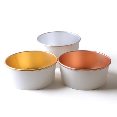 China Eco Friendly Disposable Food Container Disposable Aluminum Foil Bowl For Packaging for sale