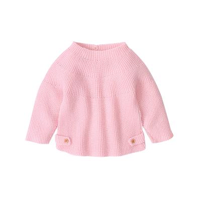 China Wholesale Eco-Friendly Newborn Fleece Breathable Girls Winter Chunky Knitted Baby Sweater for sale