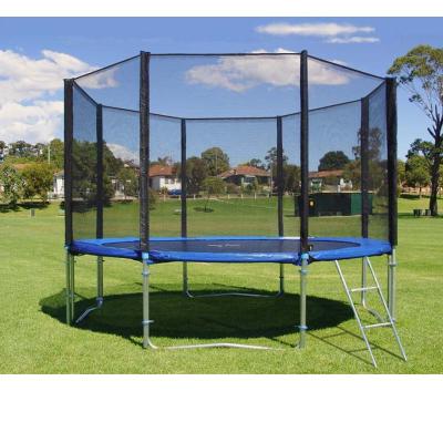 China With 12FT Protective Net Four Star Kids Jumping Outdoor Bungee Adult Round Trampoline for sale