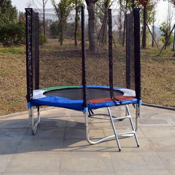 China With protective net many kinds trampoline set max load 150kgs includes PE safety fencing protective net for sale