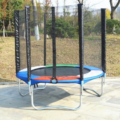 China With Protective Net 6FT Mini Kids Jumping Trampoline For Children With Enclosure And Ladder TUV-GS Approved for sale