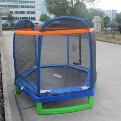 China With hot selling FOUR STAR net indoor outdoor trampoline new design fitness protector the big one for sale