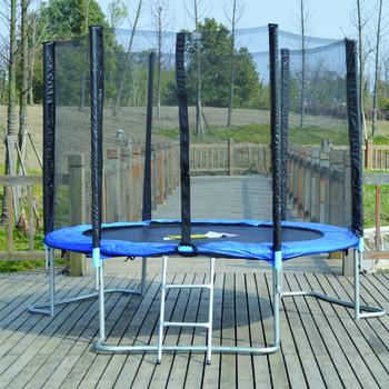 China 8ft professional garden outdoor trampoline with safety net for 8ft children for sale