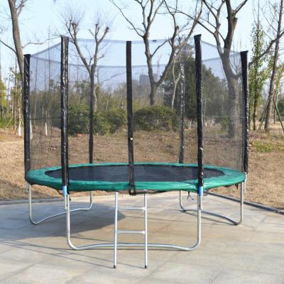 China Cheap Color box+foam+export carton 10FT Big Gym Crane Trampoline for sale TUV-GS Approved for sale