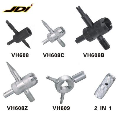 China 608 series two-way valve core reqair JDI-VH/4-way/multi-way car tire valve core repair tool for sale