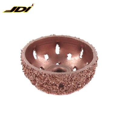 China Polishing for tire repair /shoe /rubber material domed contour rasp carbide polishing wheel tire repair tool for sale