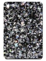 China o acrílico preto de prata do brilho do pedaço de 1040x620mm cobre a decoração da melhoria de casa à venda