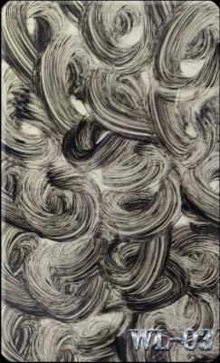 China 3mm Pattern Acrylic Sheet Gray Whirlpool Cast Acrylic Plastic Perspex Sheet DIY Crafts Decor for sale