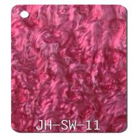 China 3mm Pink Marble Pearl Acrylic Sheets Cut To Size 300 Pattern 1840*1040mm for sale