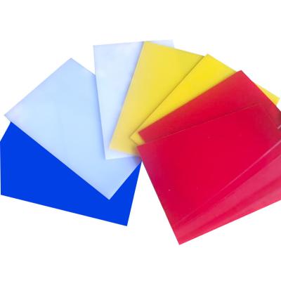 China Multifunction Colorful Frosted Acrylic Sheets Panels SGS Custom Cut For Crafts for sale