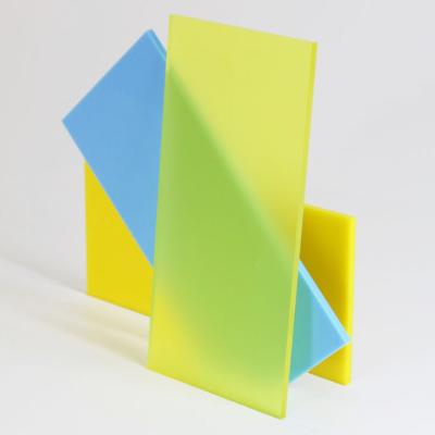 China PMMA Cast Flexible Frosted Plexiglass Panels Plastic Sheet 2.5mm-15mm Custom for sale