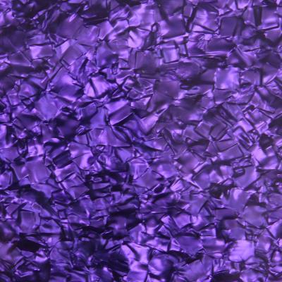 China Purple Celluloid Sheet Mother Of Pearl Glossy Plastic Sheets for guitar picks for sale