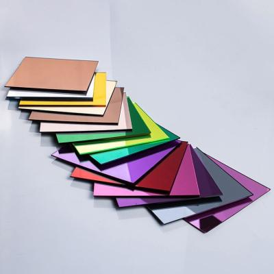 China Plastic Plexiglass Mirror Sheets Panels 1mm-6mm For Decoration for sale