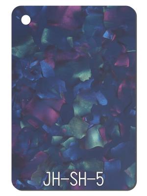 China Special Texture Navy Pattern PMMA Acrylic Sheet Perspex Made To Order for sale