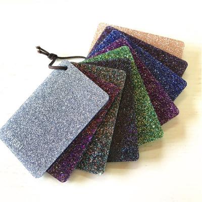 China Silver Gold Red Green Blue Glitter Acrylic Sheet Plexiglass Plastic Plate for sale