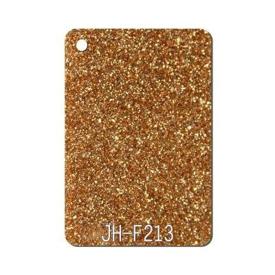 China 1.25g/cm3 Rose Gold Acrylic Sheet Both Sides Glossy for sale