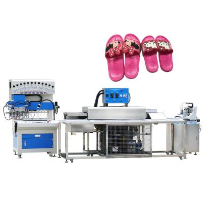 China Hotels Low Price PVC Plastic Slippers Making Machine for sale