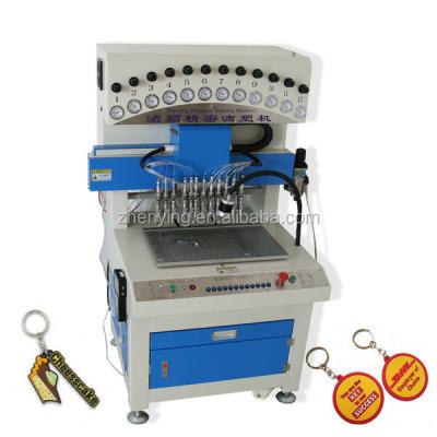 China Popular Automatic PVC / Silicon Rubber Key Chain Making Machine for sale