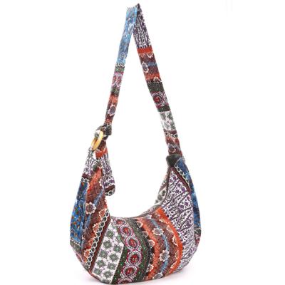 China Cotton Fabric Thai Tramp Cross - Body Bag Shoulder Bag Messenger Bag Hippie Boho Bohemian Purse for sale