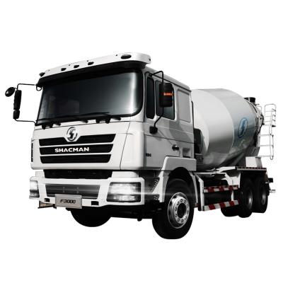 China Construction worksÂ   Shacman F3000 High Efficiency Improve Pressure Capacity 10Cbm 6X4 Standing Concrete Mixers for sale