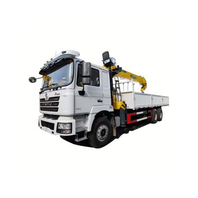 China SHACMAN F3000 8*4 Truck Crane Wholesale 1T 1.5T 10Ton Truck Crane Cheap Sale 11275*2495*3774mm for sale