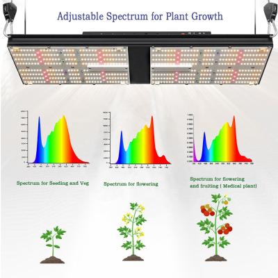 China Seed starting seed starting new design product 240w Samsung IR UV spectrum lm301h wifi controller led veg to grow light for indoor plant for sale