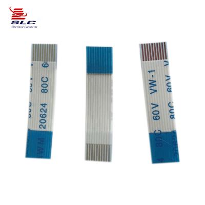 China Custom 24 pin 40 pin 100mm 1.25mm electronic ffc cable for sale