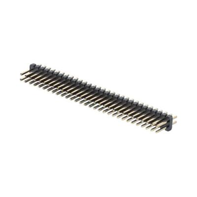 China PCB 1.27mm Pin Header H1.5 Double Row Straight Type 2x1p 2x50p for sale