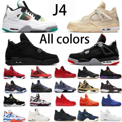 China Cushioning high quality pure AJ 4S comfort AJ 4 original outdoor trend step up student basketball brand casual shoes for sale