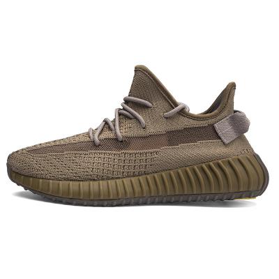 China Yeezy 350 light fast delivery original high quality popcorn and shitty men's casual shoes for sale