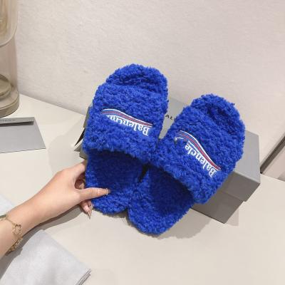 China Original Good Quality Wholesale Luxury Brand Slippers Hot Women's Damping Slippers Sandals Balanciaga Slippers for sale