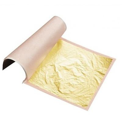 China Wholesales Edible Gold Foil Transfer Sheet For Ice Cream Decoration GL001 for sale