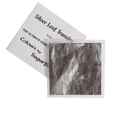 China Edible Factory Food Ice Cream Silver Foil Flakes Sheets GL001 for sale