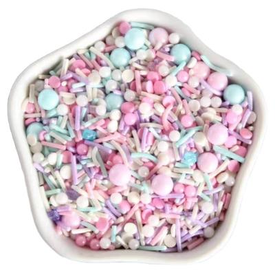 China 1KG Mixed Baby Colorful Sprinkles Sweet Organic Dragées For Cake FX034 for sale