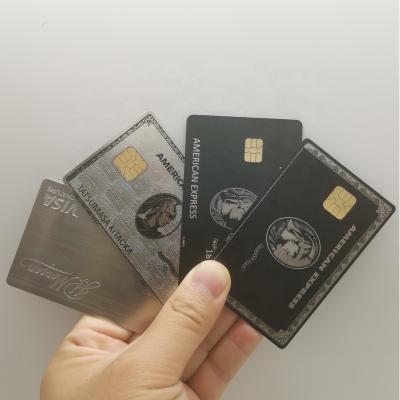 China China Credit Card size Premium Membership Amex Black Card Metal for sale