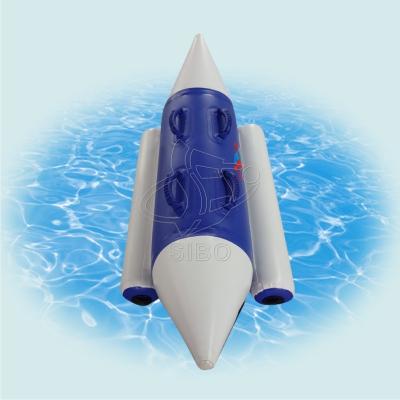 China Kids Inflatable Water Parks Boat Shape Sealed Inflatable Water Game Toy for sale